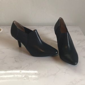 Calvin Kine Navy Janel Booties